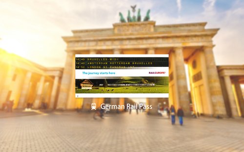 Pase de tren alemán Eurail