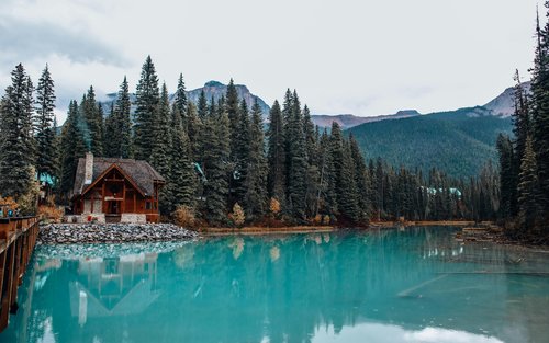 Emerald Lake (Opsyonal na Bangka) at Takakkaw Falls Premium na Maliit na Grupo