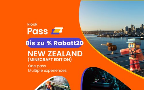 Klook Pass Neuseeland