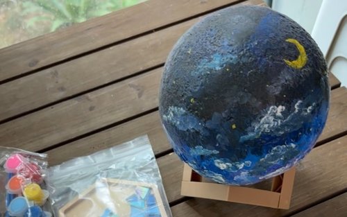 Oficina de Pintura de Luminárias Lunares – Crie sua Própria Obra-Prima Brilhante