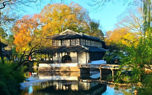 Lawatan sehari ke Taman Zwoming Suzhou/Hutan Singa + Kuil Hanshan + Qili Shantang