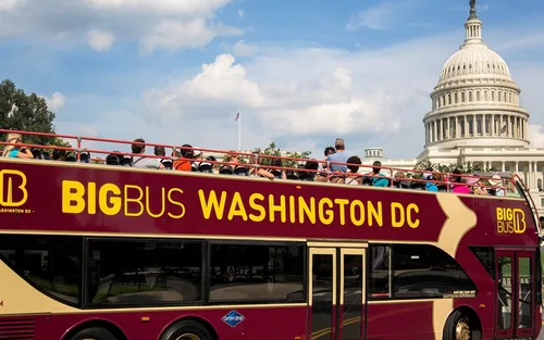 Washington DC Big Bus Hop-On Hop-Off Tours (Open-Top)