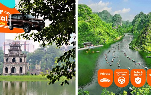 Sewa Kereta Hanoi Dengan Pemandu Ke Ninh Binh