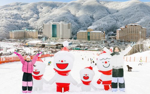 VIVALDI 2D1N Ski + Stay (С отелем + Билеты + Трансфер) из Сеула