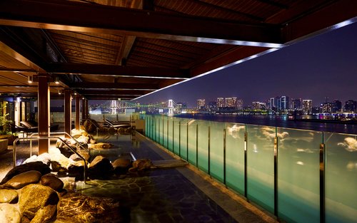 Εμπειρία Onsen στο Senkyaku Banrai Toyosu Manyo Club στο Τόκιο 