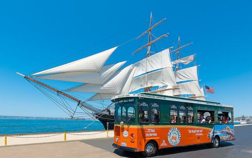 San Diego Hop-On Hop-Off Trolley Trip