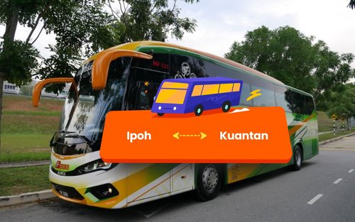 Ônibus de Ipoh para Kuantan por Aerobus 