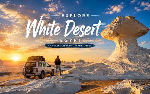 All-Inclusive 2-Day White & Black Desert Camping with 4WD & BBQ