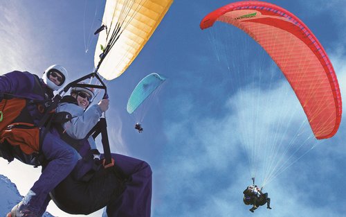 Queenstown Gleitschirm-Abenteuer mit Skytrek