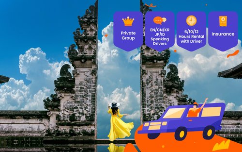 Индивидуальная аренда автомобиля с водителем на Бали