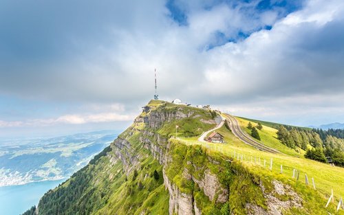 Mt. Rigi Day Tour with Cable Car, Cogwheel Train and Boat Cruise