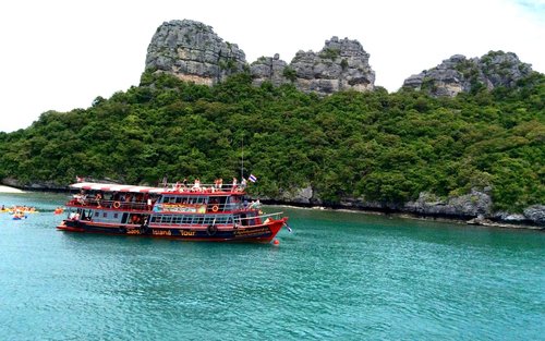 Celodenní prohlídka mořského parku Angthong na Koh Samui s průvodcem