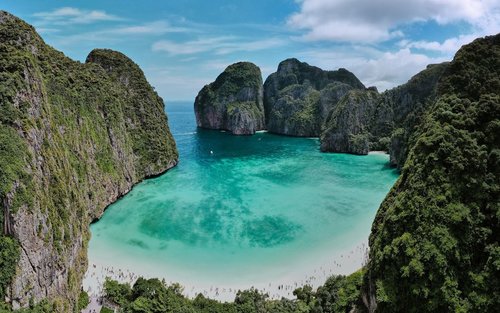 Tur perahu sehari penuh ke Kepulauan Phi Phi, Krabi, dengan snorkeling