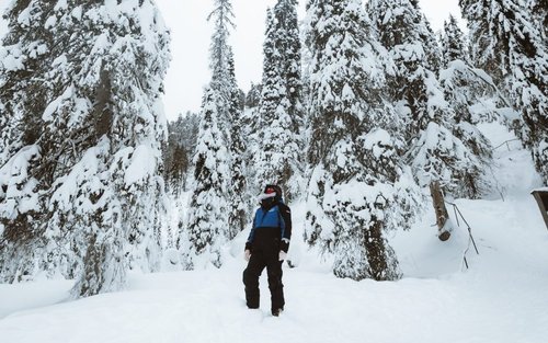 Lawatan ke Korouoma Canyon & Frozen Waterfall (Bertolak dari Rovaniemi) 