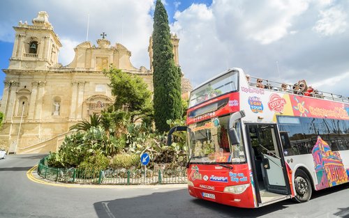 Автобус Malta Hop-On Hop-Off от City Sightseeing