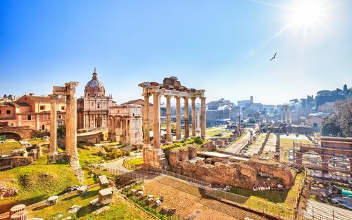Tiket Palatine Hill dan Roman Forum di Roma