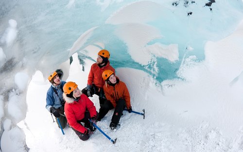 Půldenní túra po ledovci Sólheimajökull v malé skupině