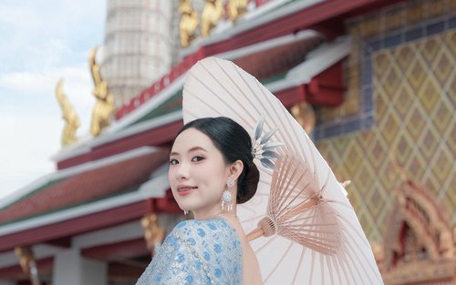 thailand traditional dress Red Thai Dress. Sabai & Silk Skirt Outfit Set. High-quality Traditional Thai Clothing From especially at first Asia Woman Thai Dress Traditional