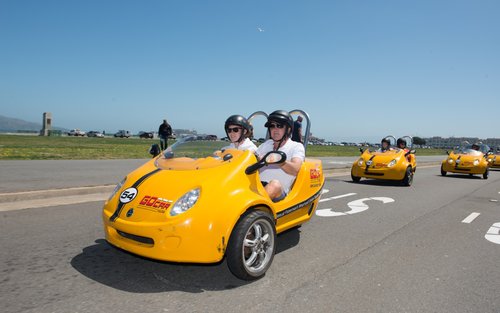 San Francisco Ganztägige GoCar Tour