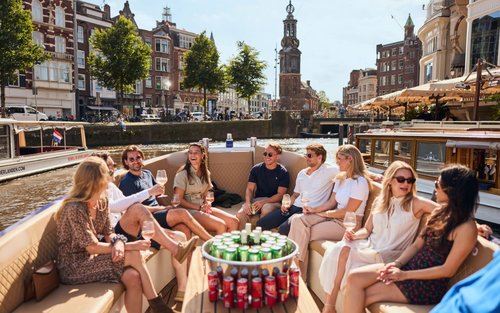 Amsterdam walking tour dengan canal cruise