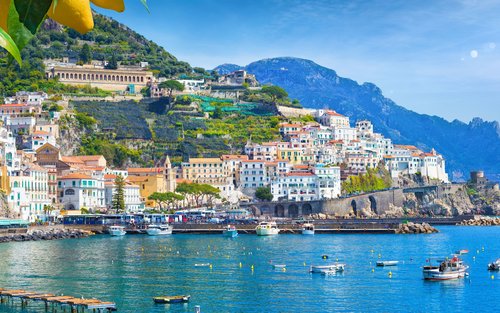 Excursion from Rome to Amalfi and Pompeii