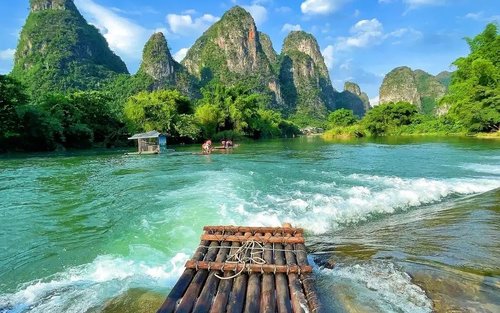 Guilin Yulong Fluss + Silberhöhle + Utopia + Shilihualang Tagestour