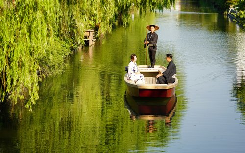 柳川 川下り体験(貸し切り・食事付きコース有り)