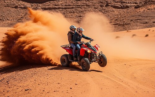 Marrakech Agafay Desert Half-Day Small Group Quad Bike Tour