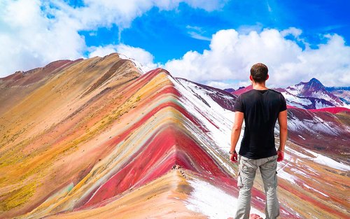 Tour đi bộ đường dài có hướng dẫn cả ngày đến Núi Cầu Vồng Vinicunca Cusco