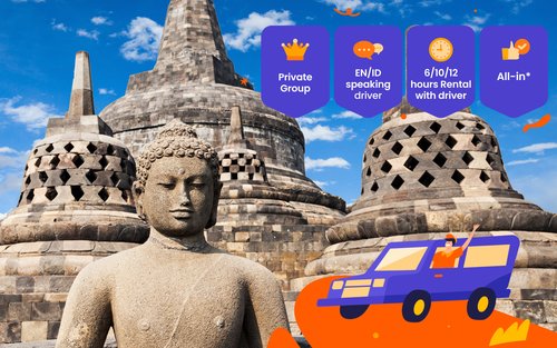 Noleggio auto privata a Yogyakarta