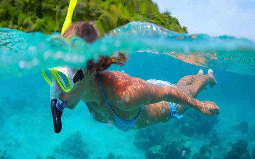 Manukan + Mamutik Island Snorkling og vandsportsoplevelse