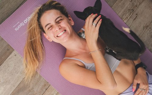 Happy Puppy Yoga Bali