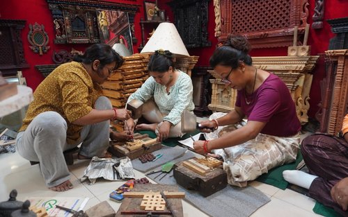  Traditional Newari Wood Carving Experience