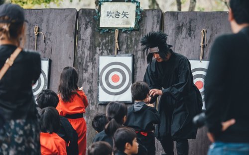 Fuji Safari Park & Oshino Ninja Village One-Day Private Tour