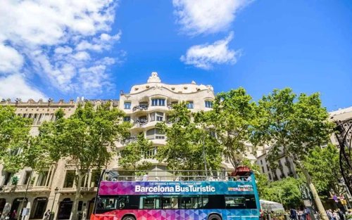 Barcelona hop-on hop-off-buss med City Sightseeing