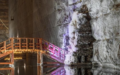 Visite de la mine de sel de Slanic Prahova à Bucarest