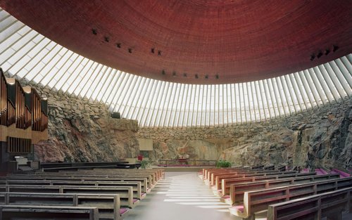 Temppeliaukio Church ticket in Helsinki