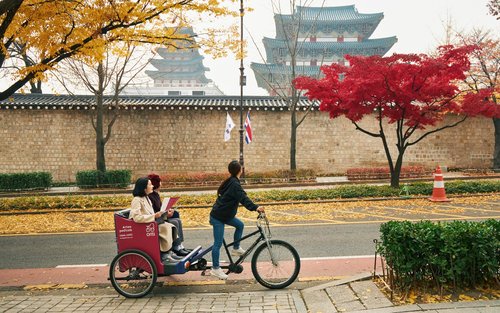 Soukromá prohlídka Soulu na rikše: Bukchon Anguk Jongno Hanok Village