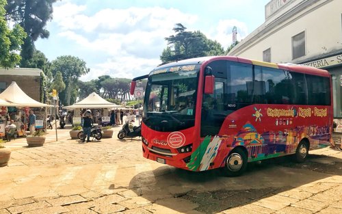 Shuttle Bus Pulang Pergi ke Pompeii
