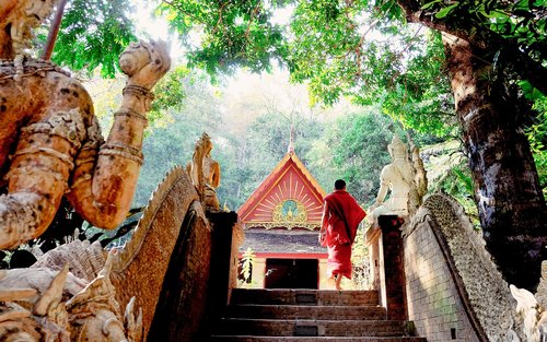 Halbtägige Wandertour zum Doi Suthep mit Mönchspfad