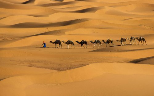 馬拉喀什、梅爾祖卡與艾本哈杜多日沙漠之旅