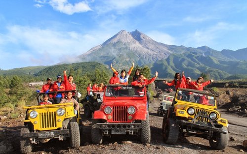 4天3夜日惹默拉皮火山和婆羅浮屠之旅（含住宿）
