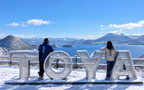 Sapporo Departure: Day Trip to Big Buddha, Jozankei, Lake Toya & Noboribetsu: Volcano/Lake View/Winter Snowmobiling
