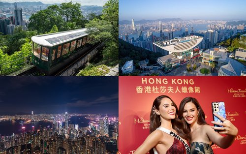Bilhetes Combo Fast-Track do Peak Tram: Peak Tram, Sky Terrace 428, Madame Tussauds HK