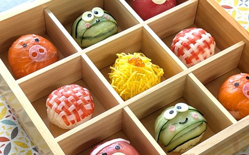 Tokio: Workshop na výrobu sushi s roztomilými postavičkami