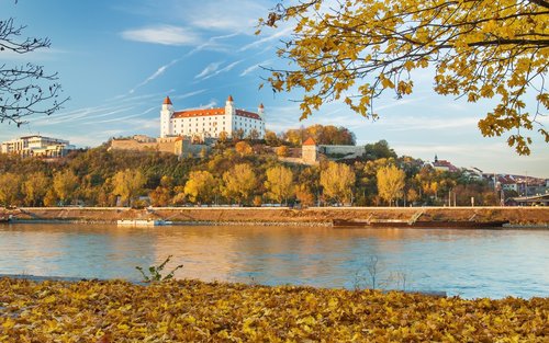 Vienna: Bratislava and Devín Castle Tour via Hainburg with a Guide