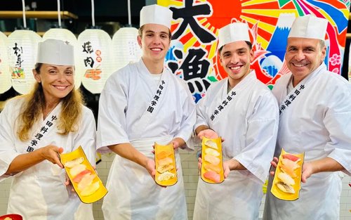 Tradiční sushi a japonský kurz vaření v Kanazawě