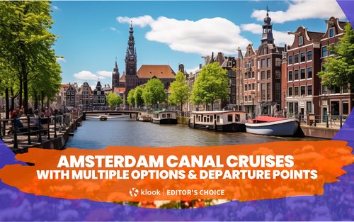 Amsterdam Canal Cruises with Multiple Options & Departure Points