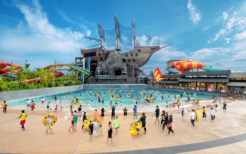 บัตรเข้าสวนน้ำสแปลชมาเนีย (SplashMania Waterpark) ที่กามูดาโคฟในเซลังงอร์