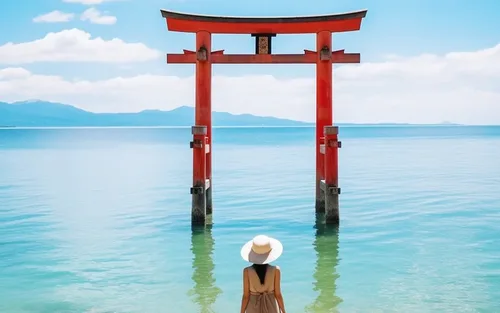 琵琶湖＆白须神社＆三千院＆满月寺浮御堂一日游（大阪／京都出发）